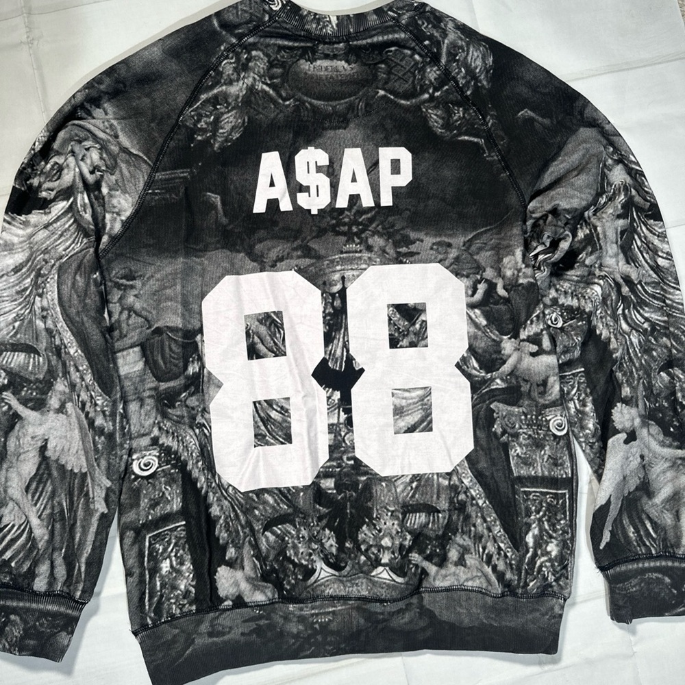 Elevenparis x A$AP Rocky Collection Long sleeve Lightweight Sweatshirt Size M